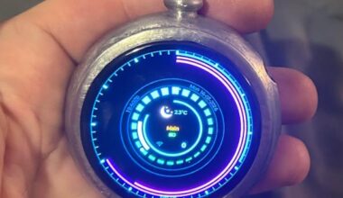 Math Campbell's 3D-Printed Stainless Steel Smartwatch Lives in His Pocket, Not on His Wrist