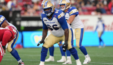 Bombers extend offensive lineman Stanley Bryant