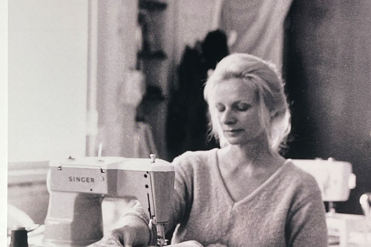 Visual artist Carole Sabiston was known for her huge, elaborate fabric creations