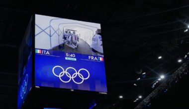 Goaltenders get golf cart rides to the ice for hockey games at Milan Cortina Olympics