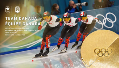 Team Canada wins second straight Olympic gold medal in women's team pursuit
