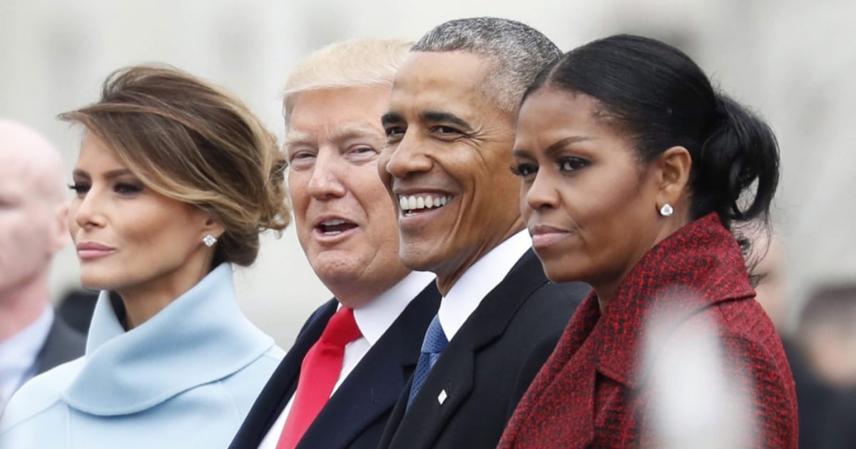 White House removes Trump post depicing Obamas as monkeys, says was staff error - CTV News