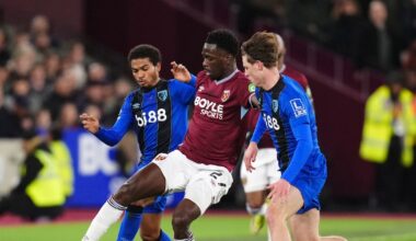 West Ham stay in drop zone after home draw against Bournemouth