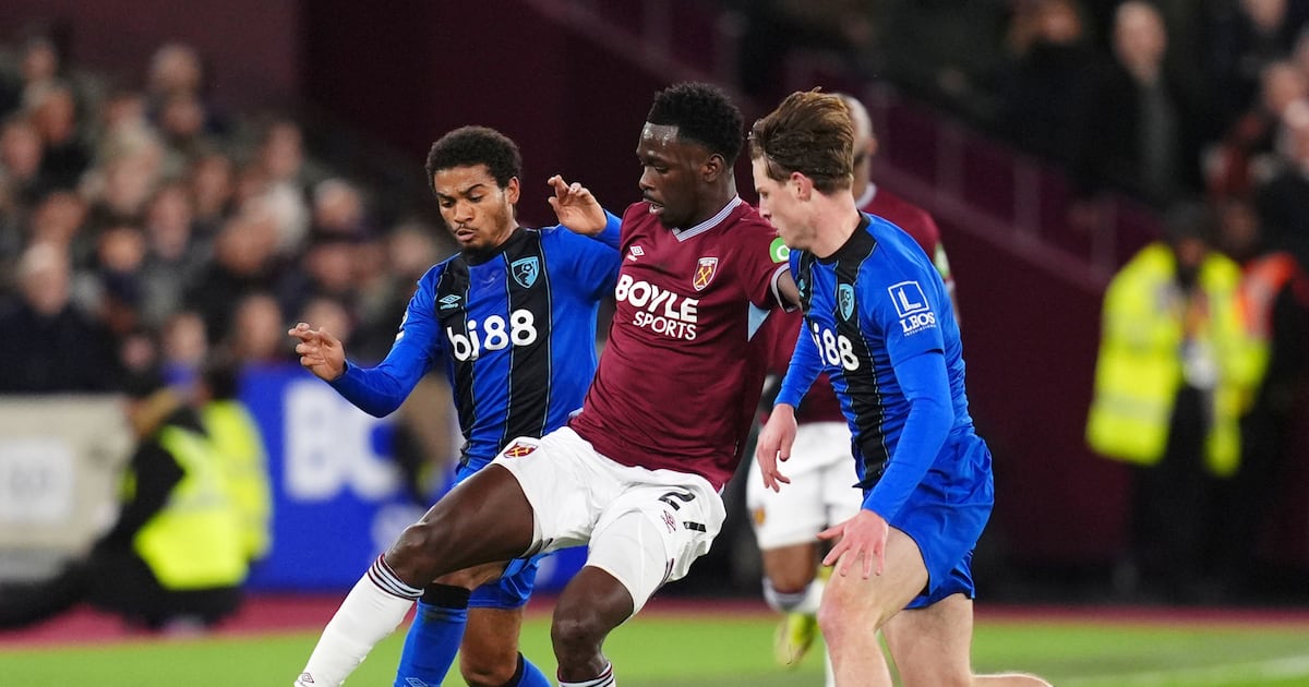 West Ham stay in drop zone after home draw against Bournemouth