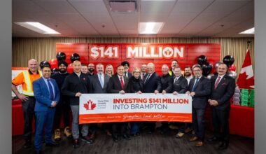 Coca-Cola Canada Bottling invests $141M to expand Brampton facility, create 500 construction jobs 