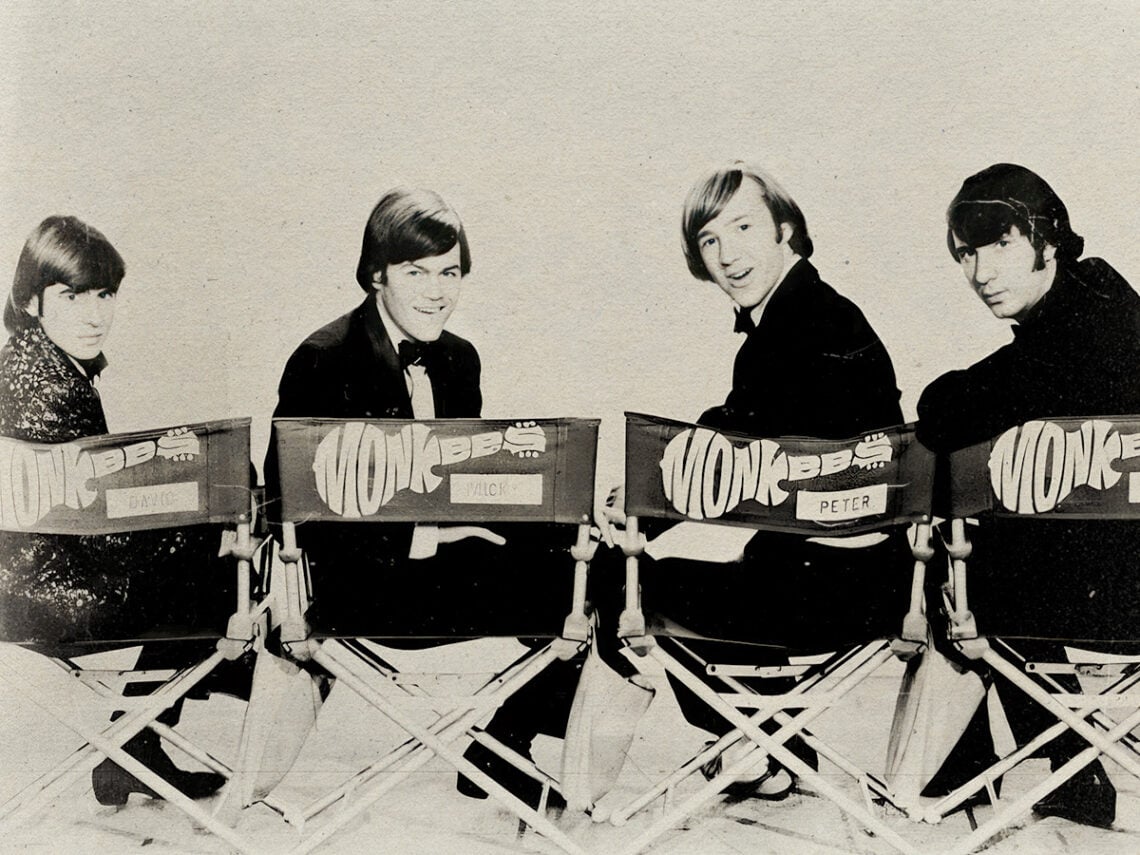 Photo of The Monkees from a 1967 trade ad.