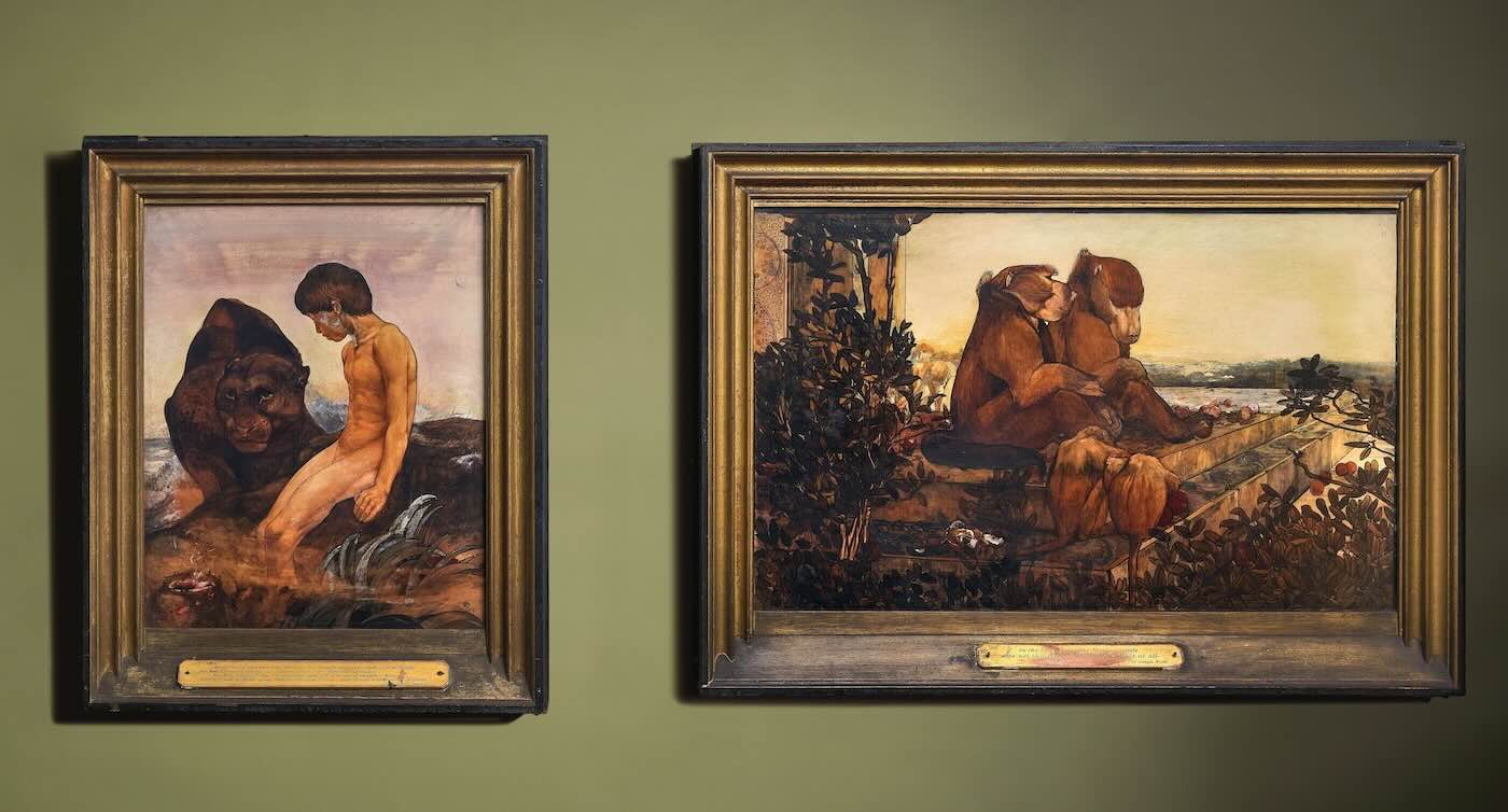 Two Lost ‘Jungle Book’ Original Paintings Found in Family’s Home After a Century–They had No Clue What They Were