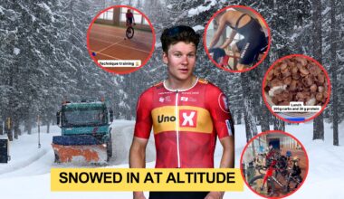 Uno-X Snowed in training camp