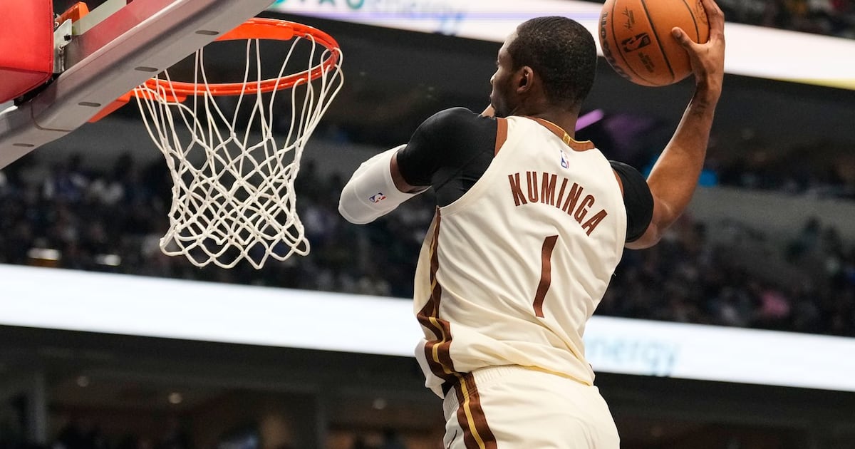 Atlanta Hawks’ new forward Jonathan Kuminga out through All-Star break with bone bruise in knee