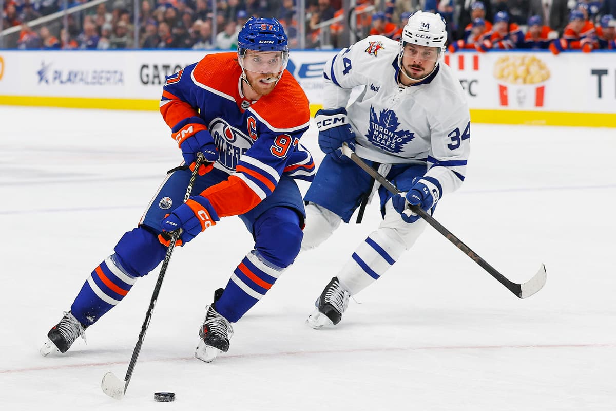 GDB 57.0: Cross Country Rivalry renews between Oilers and Maple Leafs (6:30 PM, SN)