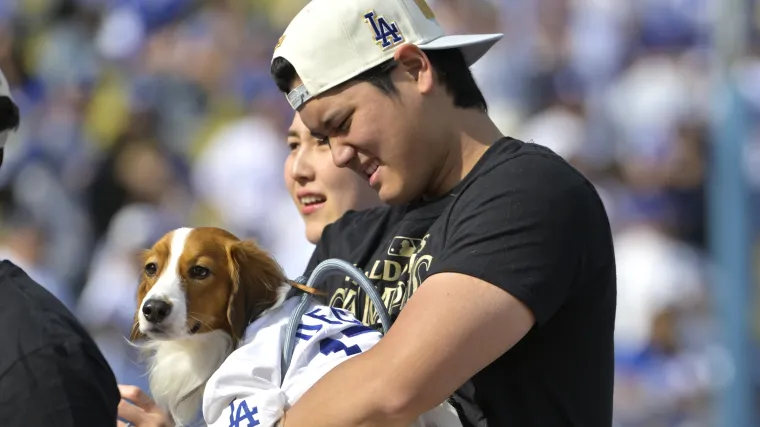 Shohei Ohtani's dog Decoy is putting the Colorado Rockies to shame image
