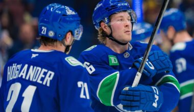Boeser and Höglander out until after NHL’s Olympic break