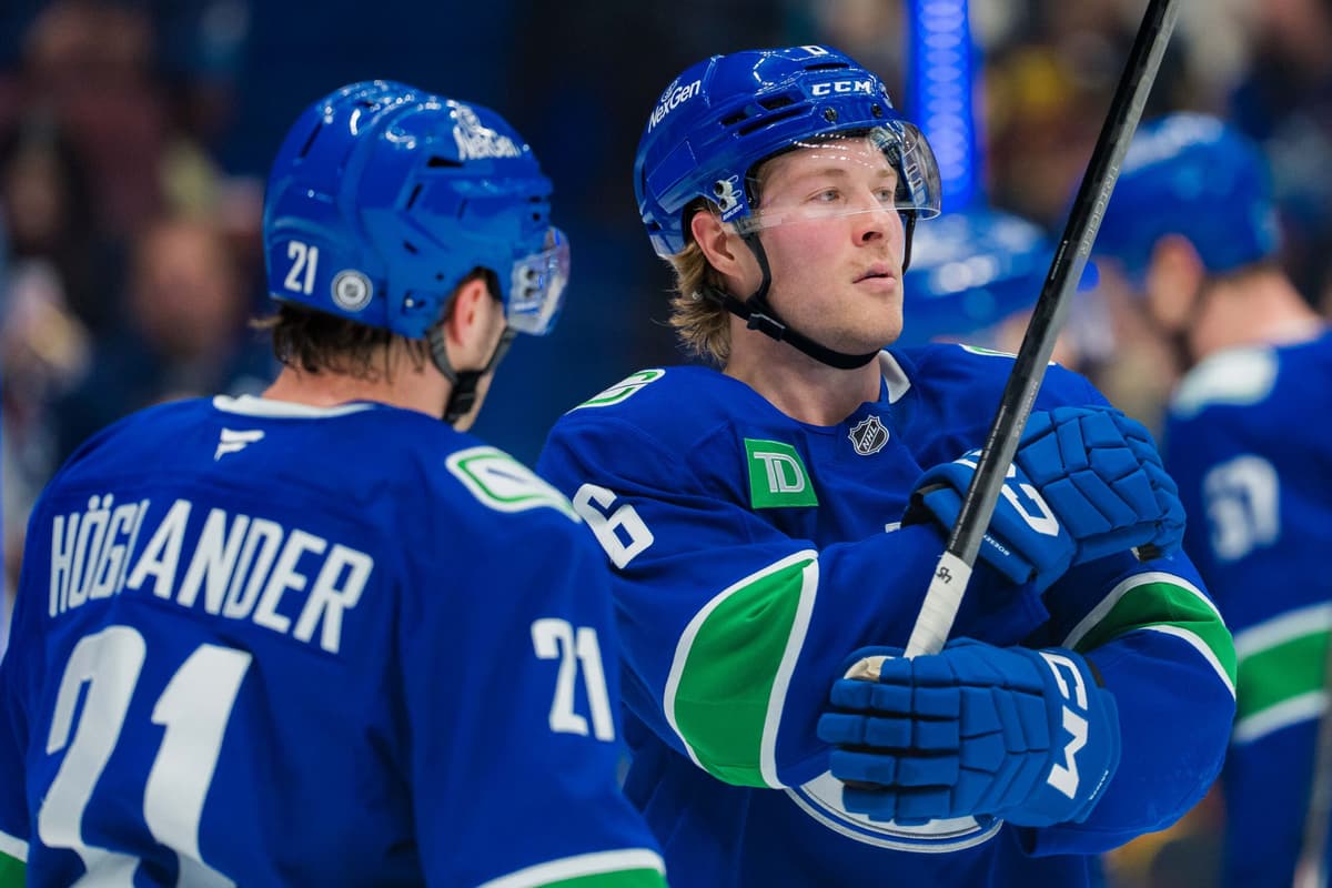 Boeser and Höglander out until after NHL’s Olympic break