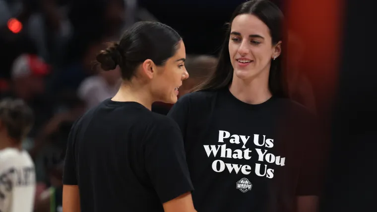 Caitlin Clark comments on WNBA negotiations, Fever season on NBC broadcast image