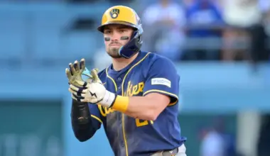 Brewers traded all 3 of their MLB third baseman possible starters to Red Sox, so who plays 3B now? image