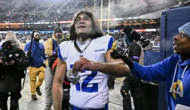 Rams' Puka Nacua shows off new haircut after legendary NFL season image