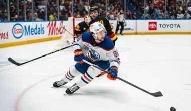 Why Andrew Mangiapane is taking Curtis Lazar’s spot in the Oilers’ lineup