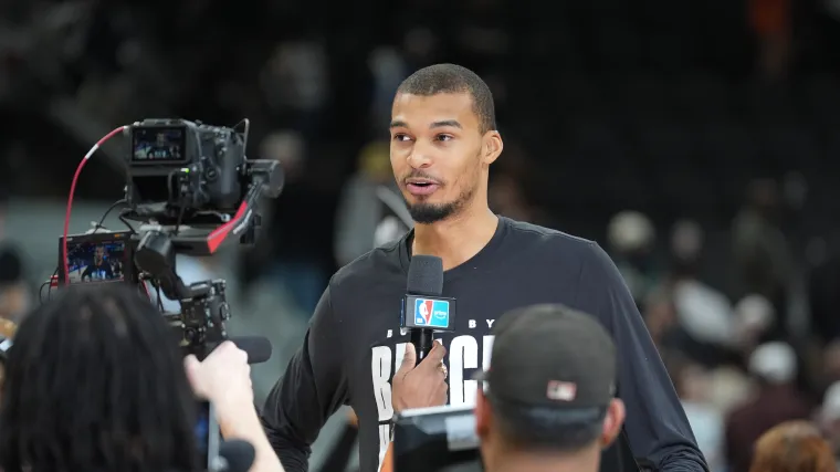 Spurs' Victor Wembanyama featured in J. Cole's Wemby song lyric with Future image