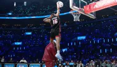 Who won the NBA Dunk Contest 2026? Final scores, results, highlights on winner from All-Star Weekend image