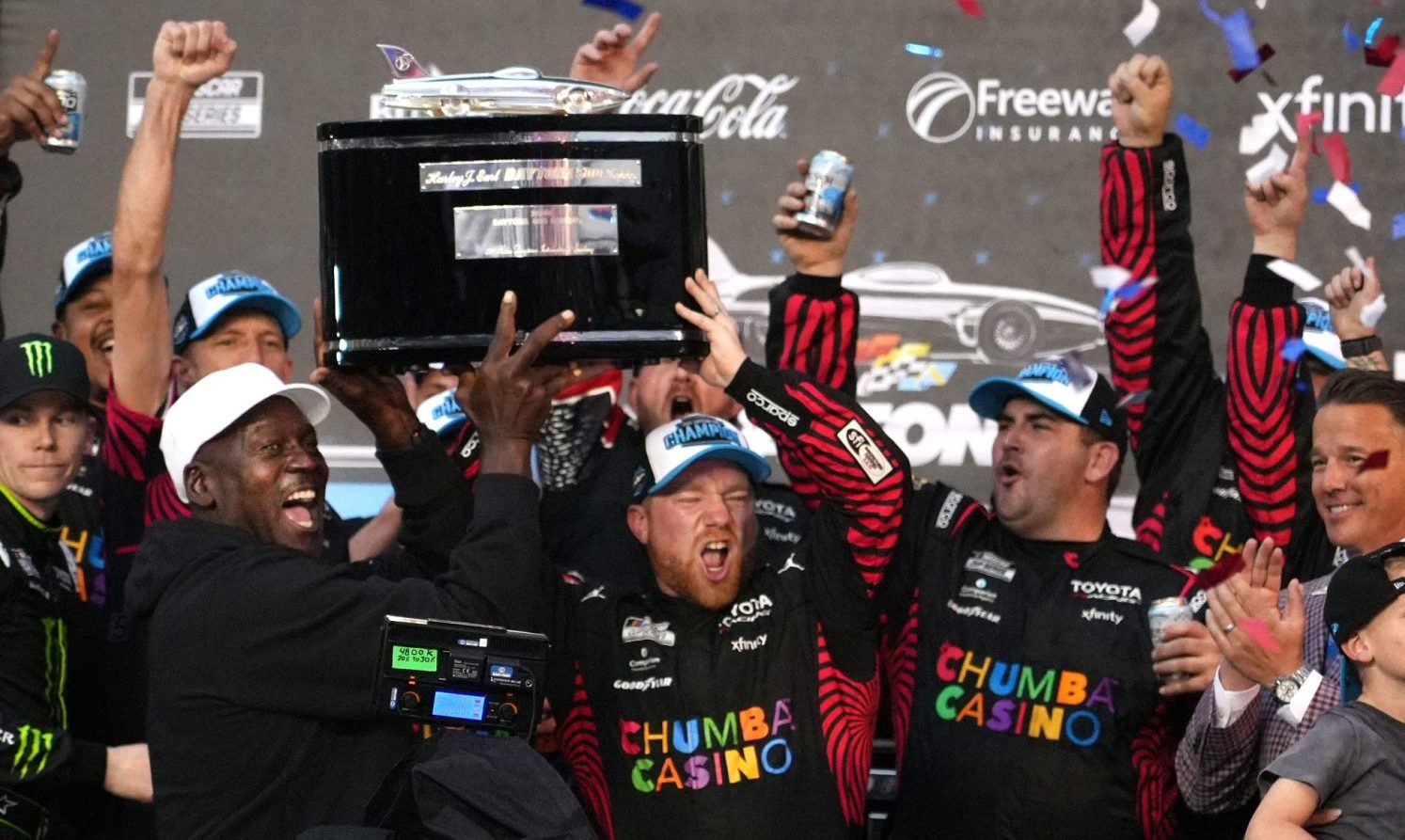Michael Jordan’s NASCAR Team Wins Daytona 500 for First Time