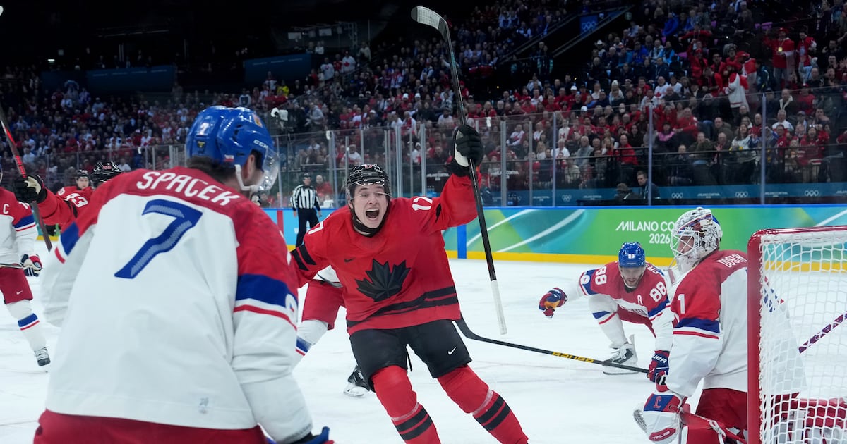 Canada trails Czechia late in third period of Olympic quarterfinal
