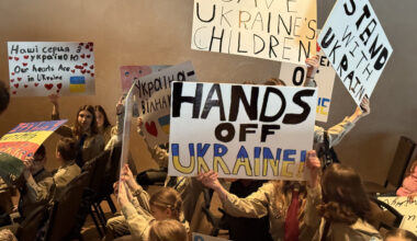 Winnipeg rallies for Ukraine on fourth anniversary of Russian invasion