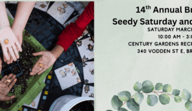 Ready, set, grow! City of Brampton’s Seedy Saturday and Garden Show blooms for its 14th year
