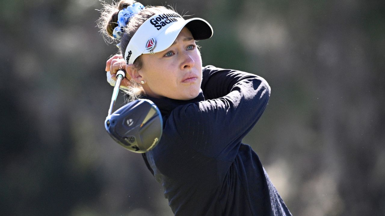 Korda battles through wind to take lead in LPGA opener, Henderson in fifth