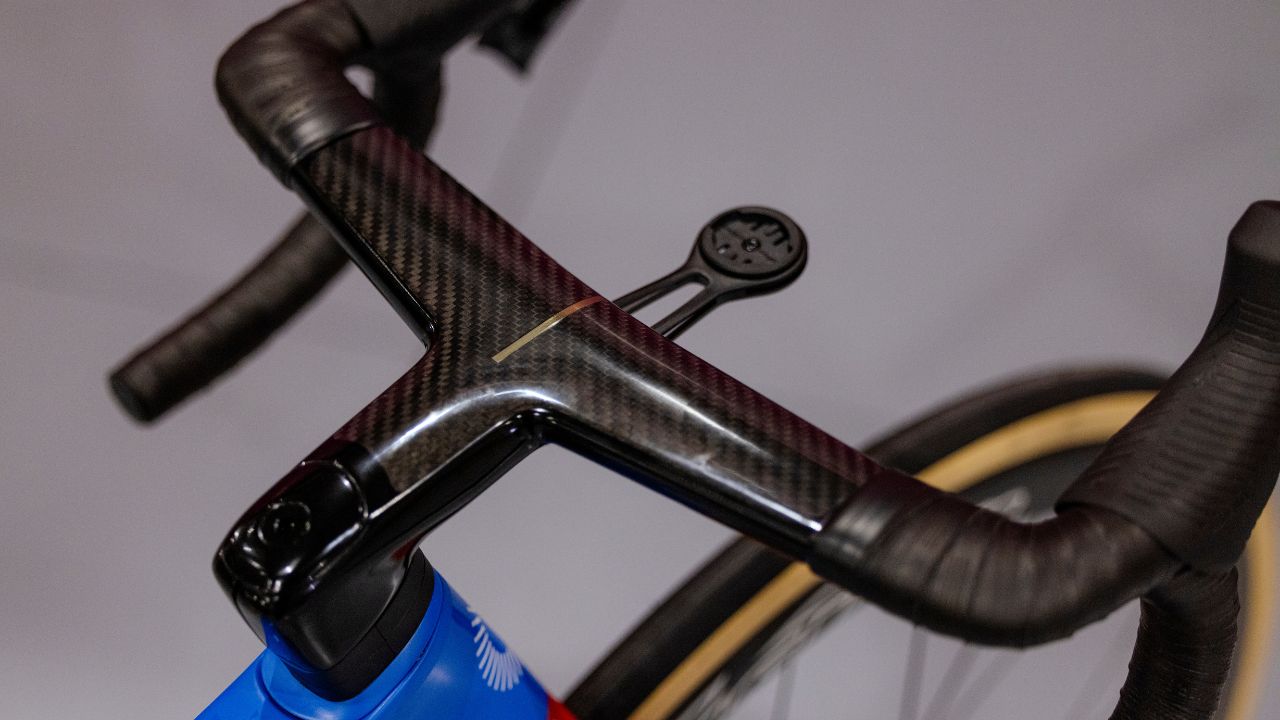 Magdeleine Vallieres Mill's world champion bike