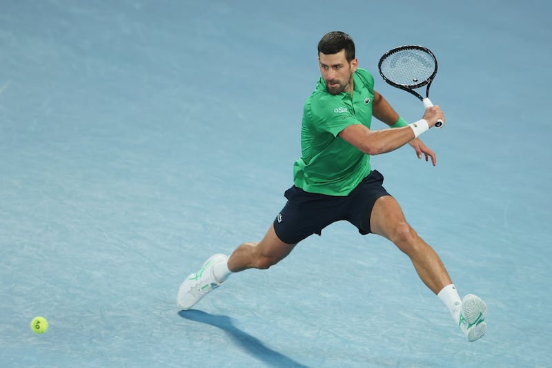 Novak Djokovic set a new record by contesting last weekend's Australian Open final aged 38. Photograph: by Lintao Zhang/Getty Images