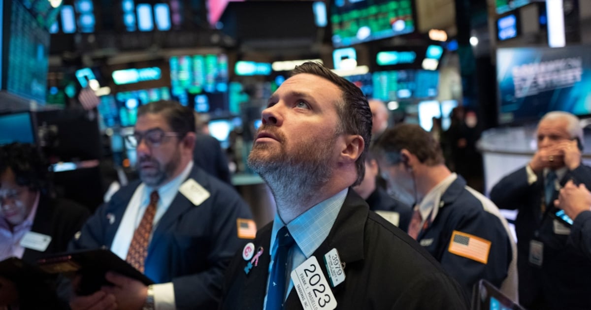 Wall Street steadies after its AI-induced sell-off
