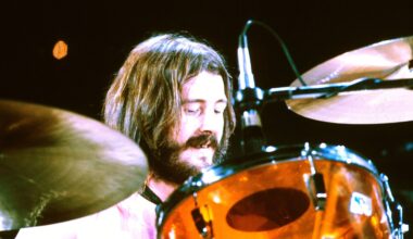 “Bonzo’s birthday cake was a wedding cake and George Harrison lifted the top layer straight into Bonzo’s face. Bonzo picked Harrison up and launched him into the swimming pool”: When Led Zeppelin broke a Beatles record and celebrated in style