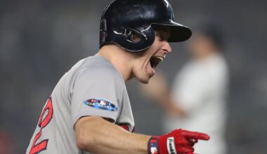 Brock Holt and the 2018 Red Sox won a franchise-record 108 regular-season games and the World Series.