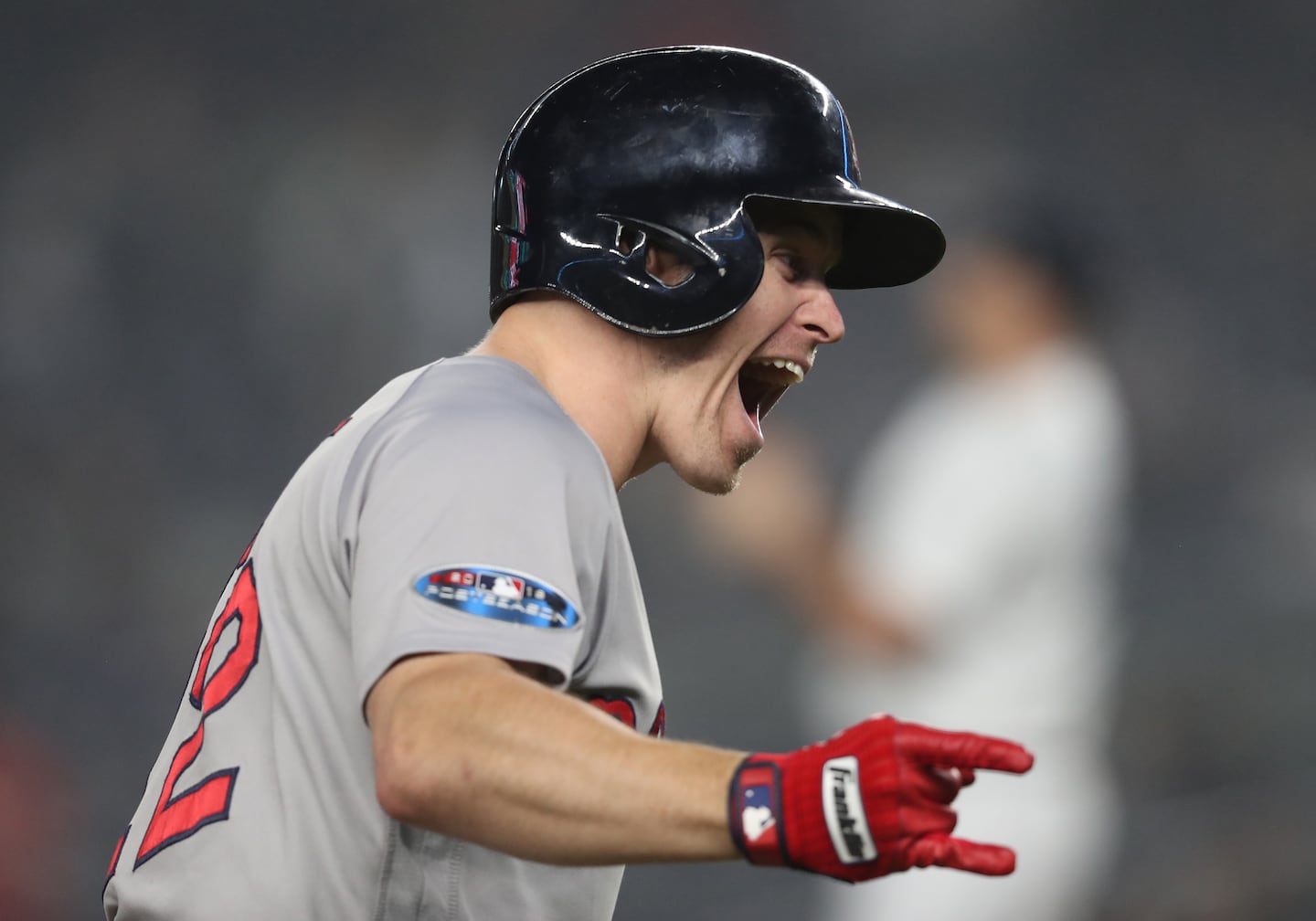 Brock Holt and the 2018 Red Sox won a franchise-record 108 regular-season games and the World Series.
