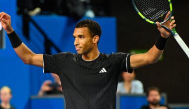Felix Auger-Aliassime beats Adrian Mannarino to repeat in Montpellier
