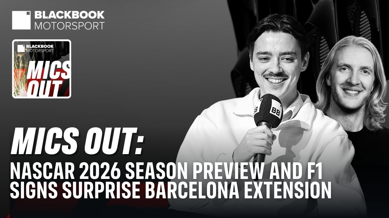 Mics Out podcast: Nascar 2026 season preview and F1 signs surprise Barcelona extension