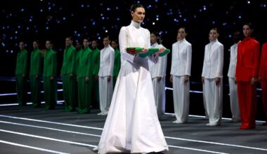 Leonardo DiCaprio girlfriend Vittoria Ceretti featured at Olympics