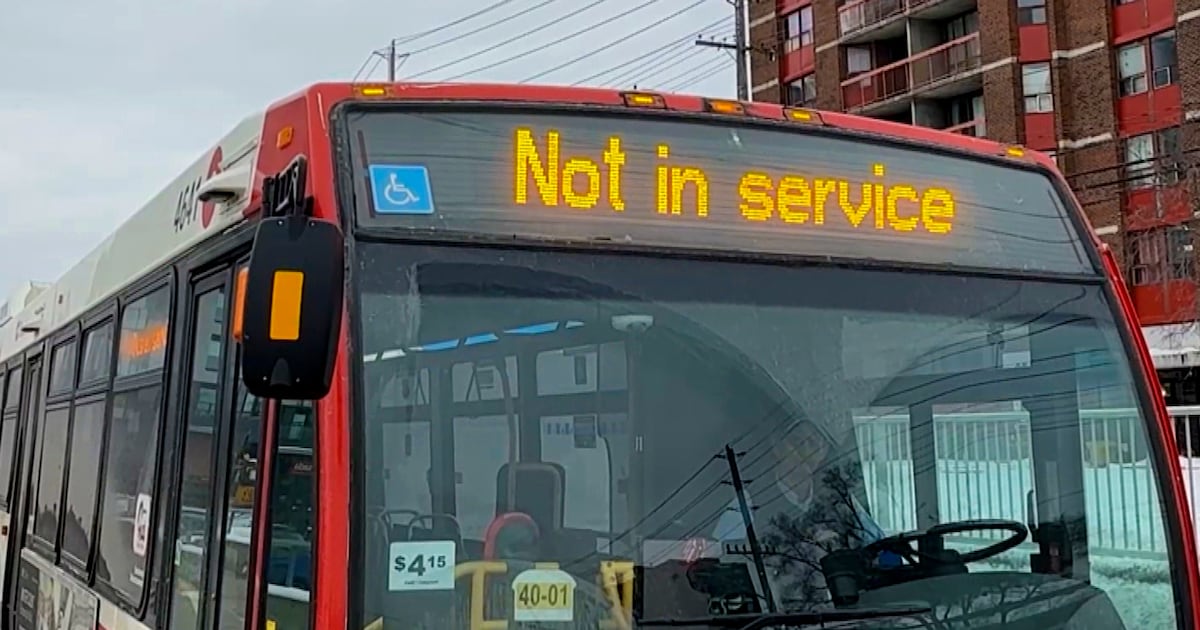These were the most cancelled OC Transpo bus routes in January - CTV News
