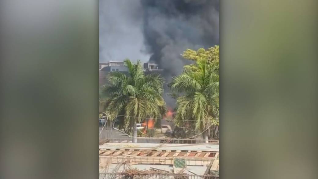 Click to play video: 'Violence in Mexico after cartel leader killed'