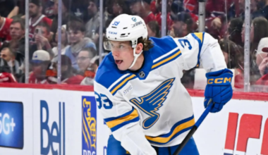 New York Islanders acquire forward Matt Luff from St. Louis Blues for forward Julien Gauthier