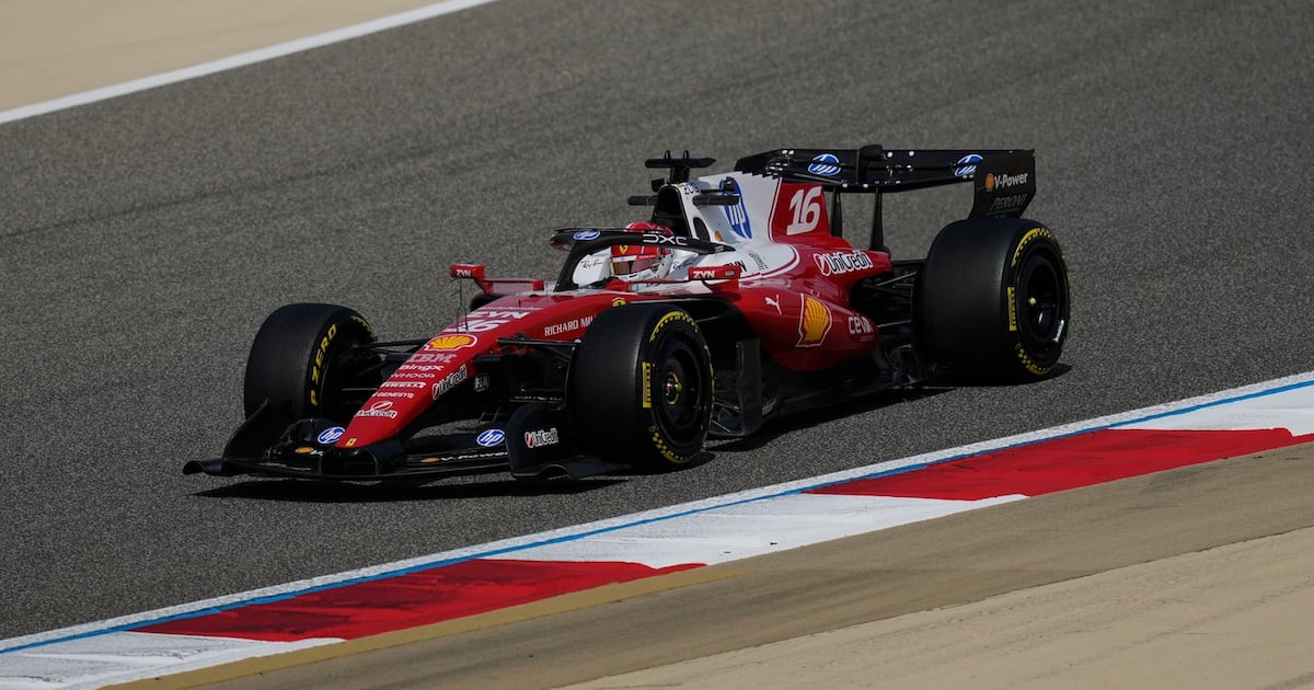 Ferrari impress in F1 testing as Charles Leclerc goes quickest in Bahrain