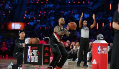 NBA All-Star Saturday 2026 live updates: Damian Lillard edges Devin Booker to win 3-Point Contest for 3rd time