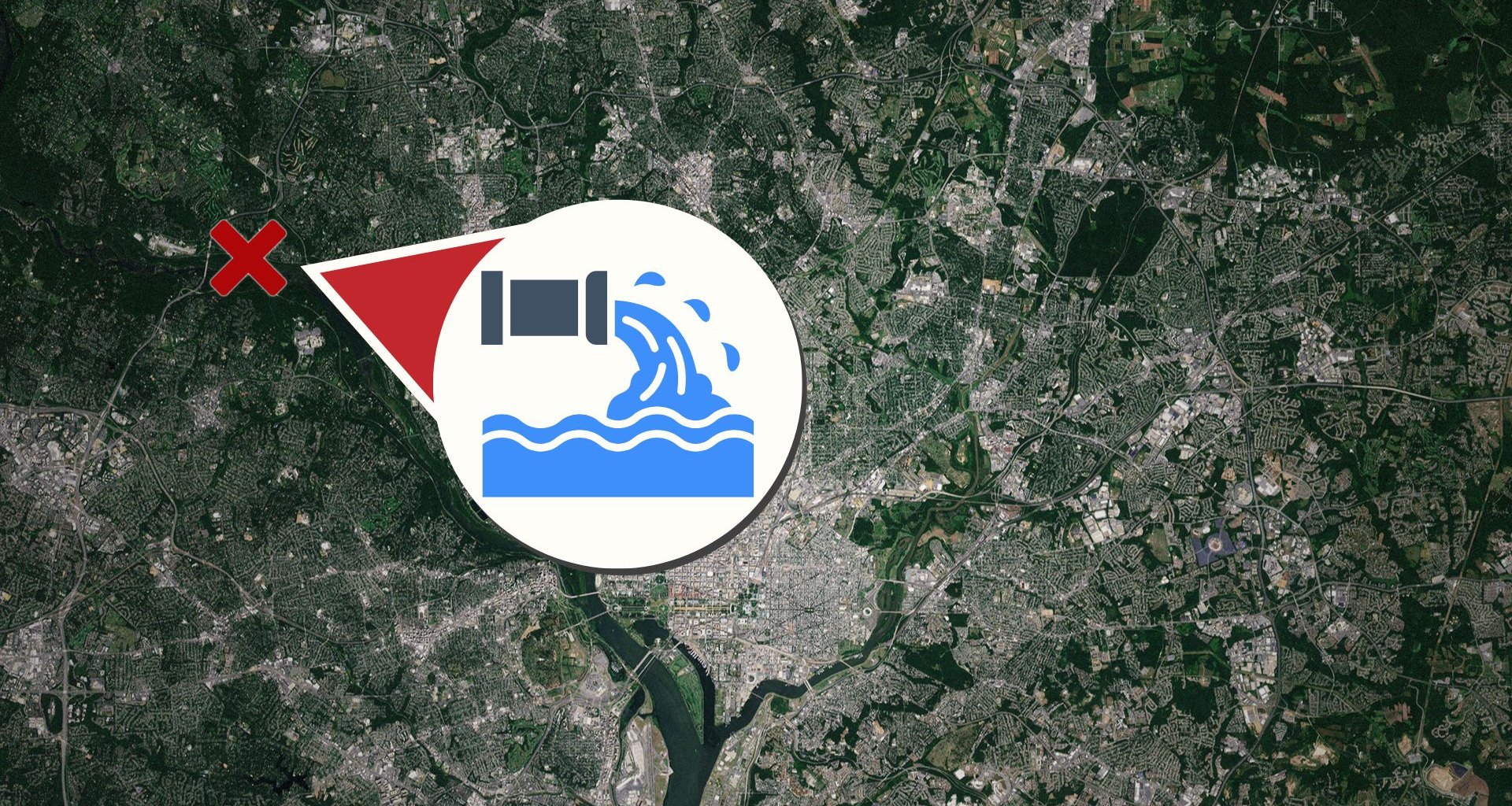 Sewage spill near Washington may be largest in U.S. history