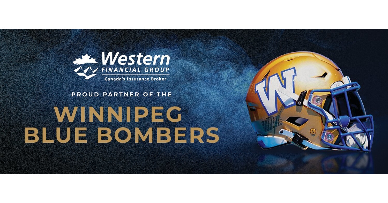 Western Financial Group Teams Up with Winnipeg Blue Bombers in Three-Year Partnership
