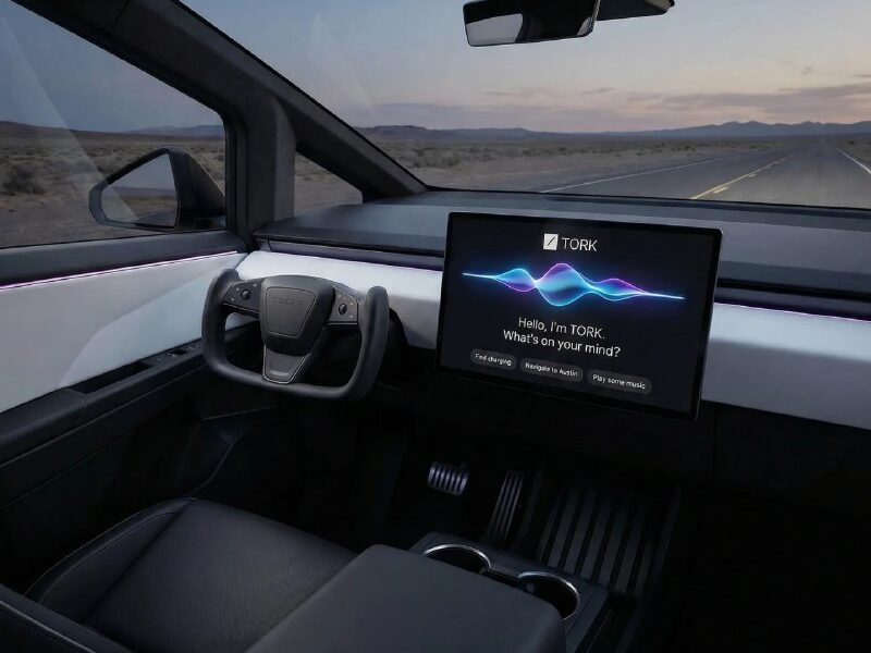 Tesla Introduces “TORK” a Grok-Powered AI Mode Bringing Real-Time Intelligence to the Driver Experience