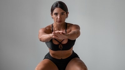 The study found that during an 8.5-hour sedentary session, performing a repeated set of squats every 45 minutes could help decrease blood sugar levels. (Representative picture: Freepik)