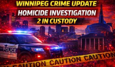 Winnipeg Police Homicide Update