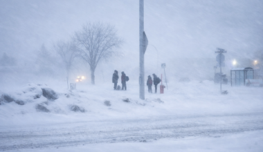 Snowfall warning could lead to 'treacherous' driving conditions