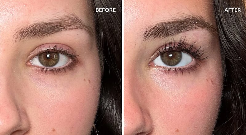 Lilash Eyelash Serum before and after review