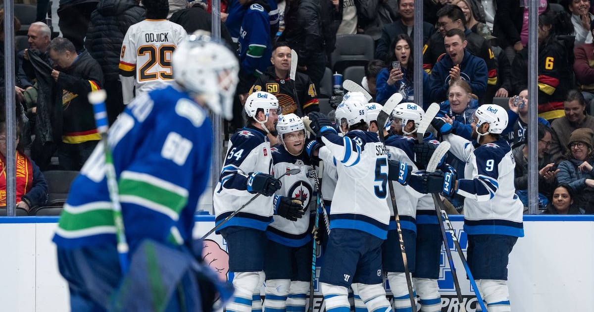 Cole Perfetti nets OT winner to lift Winnipeg Jets over Vancouver Canucks